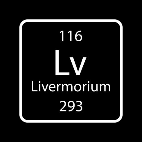 Livermorio (Lv) [116] — Elemento químico — Tabla periódica